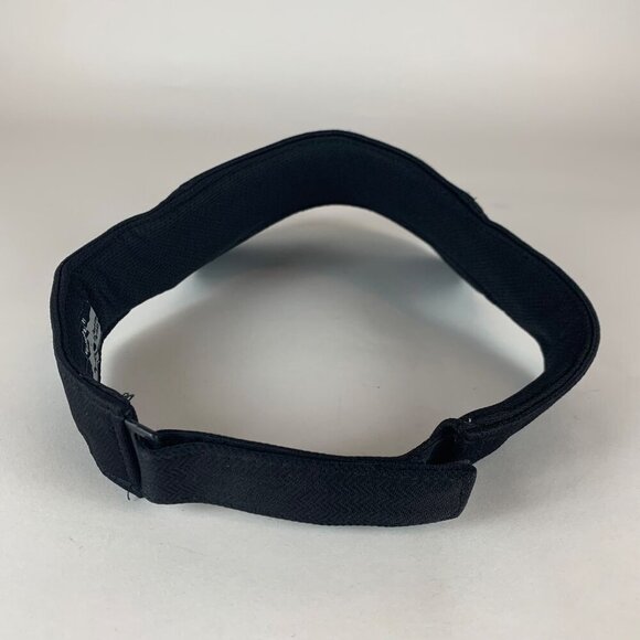 TaylorMade Mens Black Strapback Adjustable Visor - Picture 3 of 5